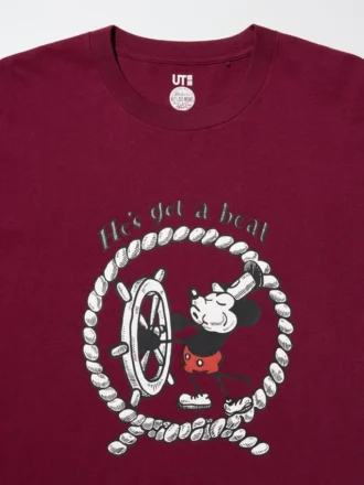 Maglietta da uomo Disney Art UT Graphic | Steamboat Willie