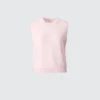 Maglione corto da donna in cashmere | Senza maniche