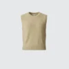 Maglione corto da donna in cashmere | Senza maniche