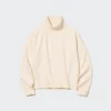 Maglione da donna a maniche lunghe in 3D Knit con Souffle Yarn
