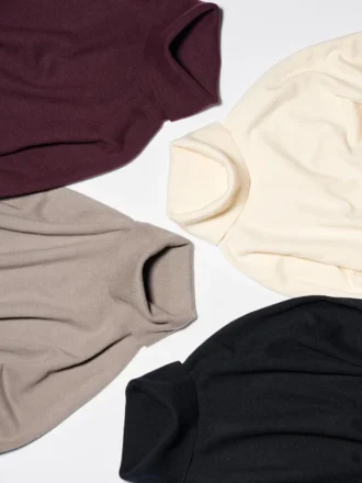 Maglione da donna a maniche lunghe in 3D Knit con Souffle Yarn