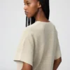 Maglione da donna con scollo a V | Maniche corte in pantaloncini