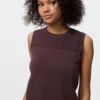 Maglione da donna in cotone | Senza maniche