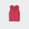 Maglione da donna in cotone | Senza maniche