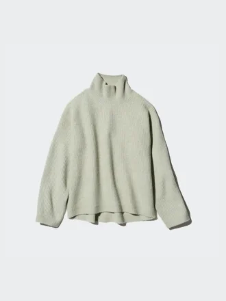 Maglione da donna in filato Souffle Yarn | Collo alto