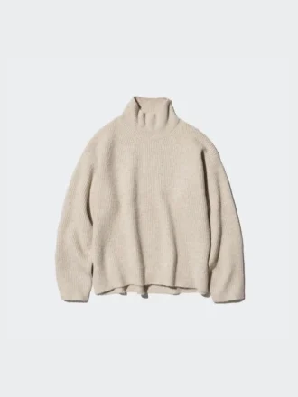 Maglione da donna in filato Souffle Yarn | Collo alto