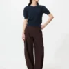 Maglione da donna in punto traforato | Maniche corte Maglione da donna in punto traforato | Maniche corte