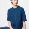 Maglione da donna lavabile a coste Milano | Maniche corte Maglione da donna lavabile a coste Milano | Maniche corte