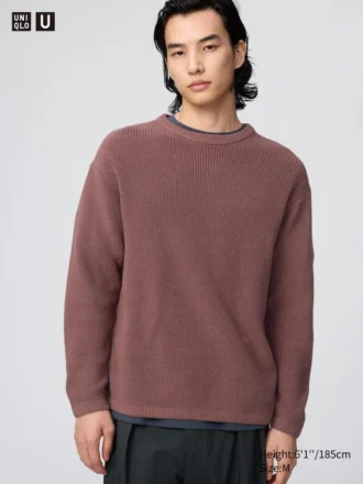 Maglione da uomo a girocollo