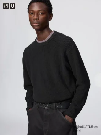 Maglione da uomo a girocollo