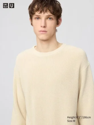 Maglione da uomo a girocollo