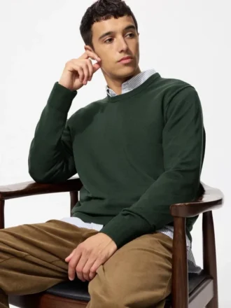 Maglione da uomo in lana merino