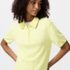 Maglione polo da donna a maniche corte in pantaloncini Maglione polo da donna a maniche corte in pantaloncini