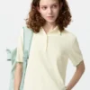 Maglione polo da donna a maniche corte in pantaloncini Maglione polo da donna a maniche corte in pantaloncini