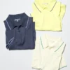 Maglione polo da donna a maniche corte in pantaloncini Maglione polo da donna a maniche corte in pantaloncini