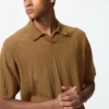 Maglione polo da uomo in maglia lavabile Maglione polo da uomo in maglia lavabile