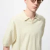 Maglione polo da uomo in maglia lavabile Maglione polo da uomo in maglia lavabile