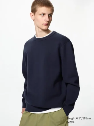 Maglione unisex lavabile a coste Milano