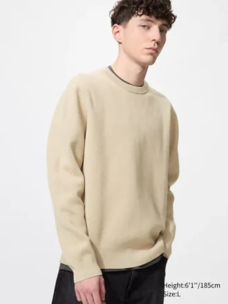 Maglione unisex lavabile a coste Milano