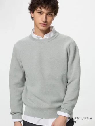Maglione unisex lavabile a coste Milano