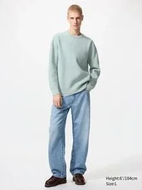 Maglione unisex lavabile a coste Milano