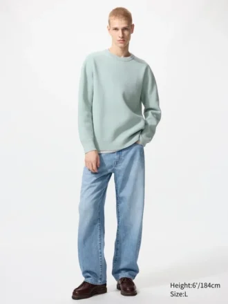 Maglione unisex lavabile a coste Milano