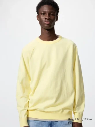 Maglione unisex lavabile in misto cotone