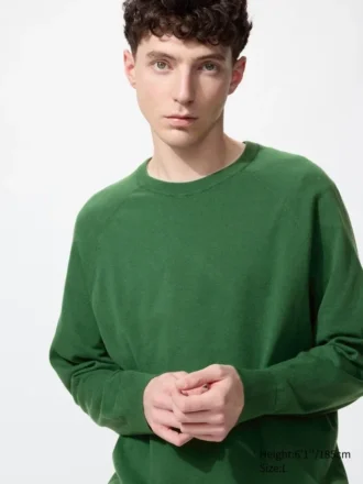 Maglione unisex lavabile in misto cotone