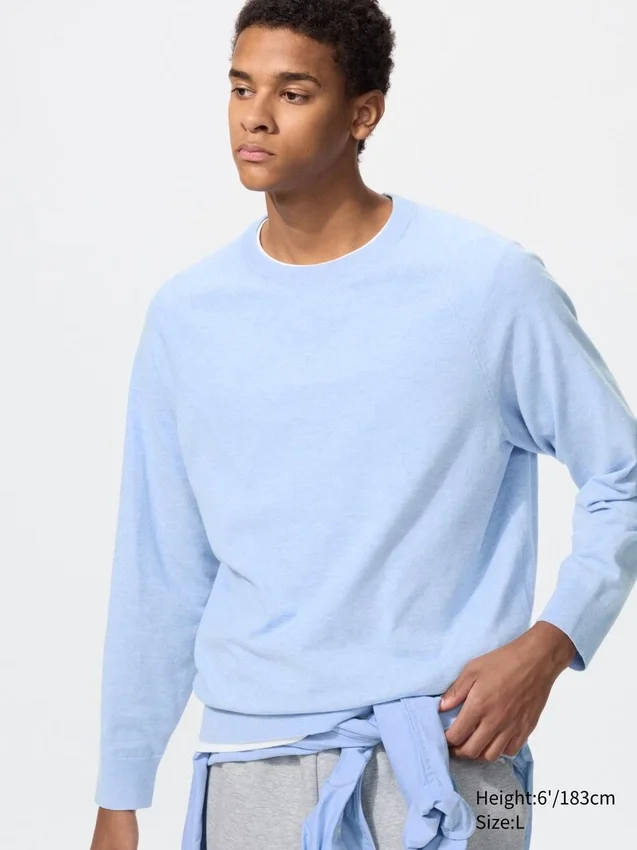 Maglione unisex lavabile in misto cotone Maglione unisex lavabile in misto cotone