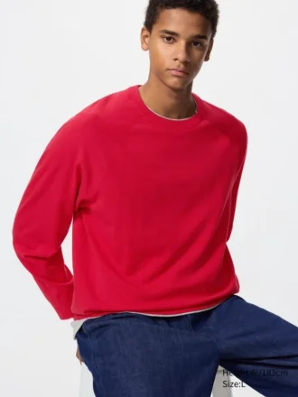 Maglione unisex lavabile in misto cotone