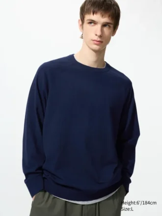 Maglione unisex lavabile in misto cotone
