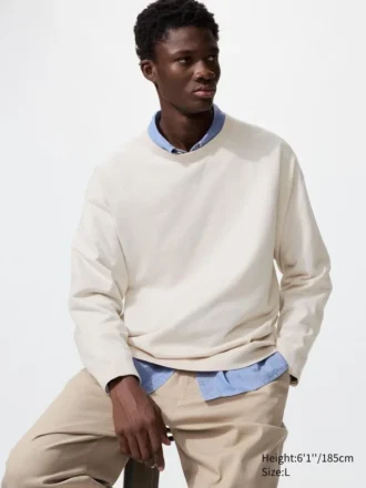 Maglione unisex lavabile in misto cotone