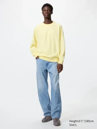 Maglione unisex lavabile in misto cotone