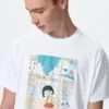 Manga Ut Shueisha 100Th UT T-shirt da uomo con stampa grafica | Chibi Maruko-Chan Manga Ut Shueisha 100Th UT T-shirt da uomo con stampa grafica | Chibi Maruko-Chan