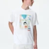 Manga Ut Shueisha 100Th UT T-shirt da uomo con stampa grafica | Chibi Maruko-Chan Manga Ut Shueisha 100Th UT T-shirt da uomo con stampa grafica | Chibi Maruko-Chan