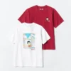 Manga Ut Shueisha 100Th UT T-shirt da uomo con stampa grafica | Chibi Maruko-Chan Manga Ut Shueisha 100Th UT T-shirt da uomo con stampa grafica | Chibi Maruko-Chan