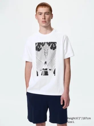 Manga Ut Shueisha 100Th Ut T-shirt grafica da uomo | Naruto
