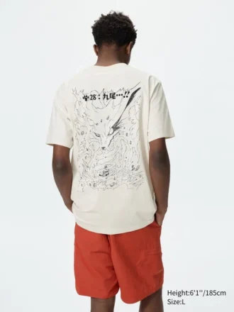 Manga Ut Shueisha 100Th Ut T-shirt grafica da uomo | Naruto