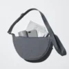 Mini borsa a tracolla rotonda unisex Mini borsa a tracolla rotonda unisex