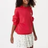 Mini gonna pantalone in jersey per bambini | Fiori