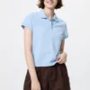 Mini polo da donna in piqué Mini polo da donna in piqué