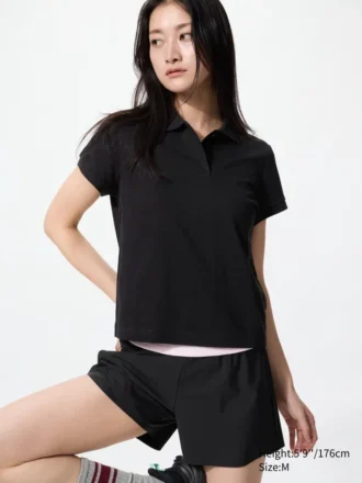 Mini polo da donna in piqué Mini polo da donna in piqué