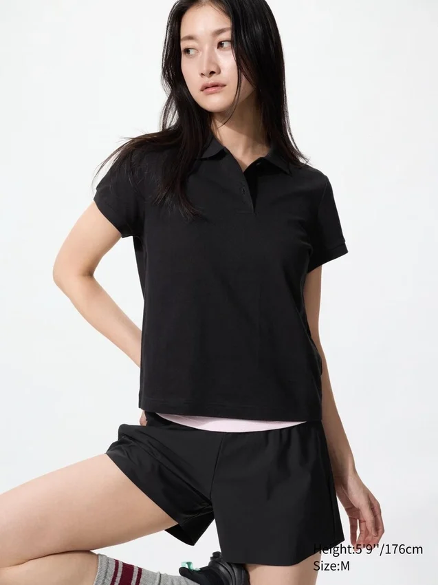 Mini polo da donna in piqué Mini polo da donna in piqué
