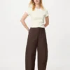 Mini T-shirt a costine da donna