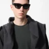 Occhiali da sole unisex dal design angolare