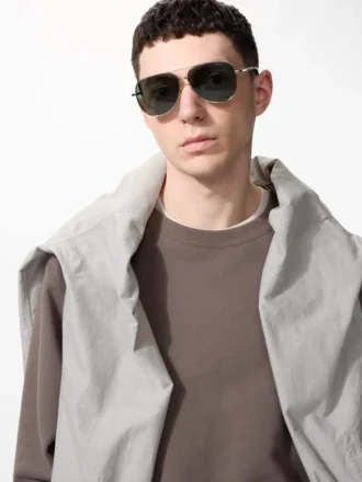Occhiali da sole unisex in metallo