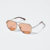 Occhiali da sole unisex in metallo