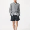 Pantaloncini comodi da uomo in misto lino | 5″ Pantaloncini comodi da uomo in misto lino | 5″