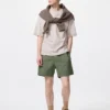 Pantaloncini comodi da uomo in misto lino | 5″ Pantaloncini comodi da uomo in misto lino | 5″