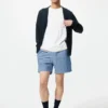Pantaloncini comodi da uomo in misto lino | 5″ Pantaloncini comodi da uomo in misto lino | 5″